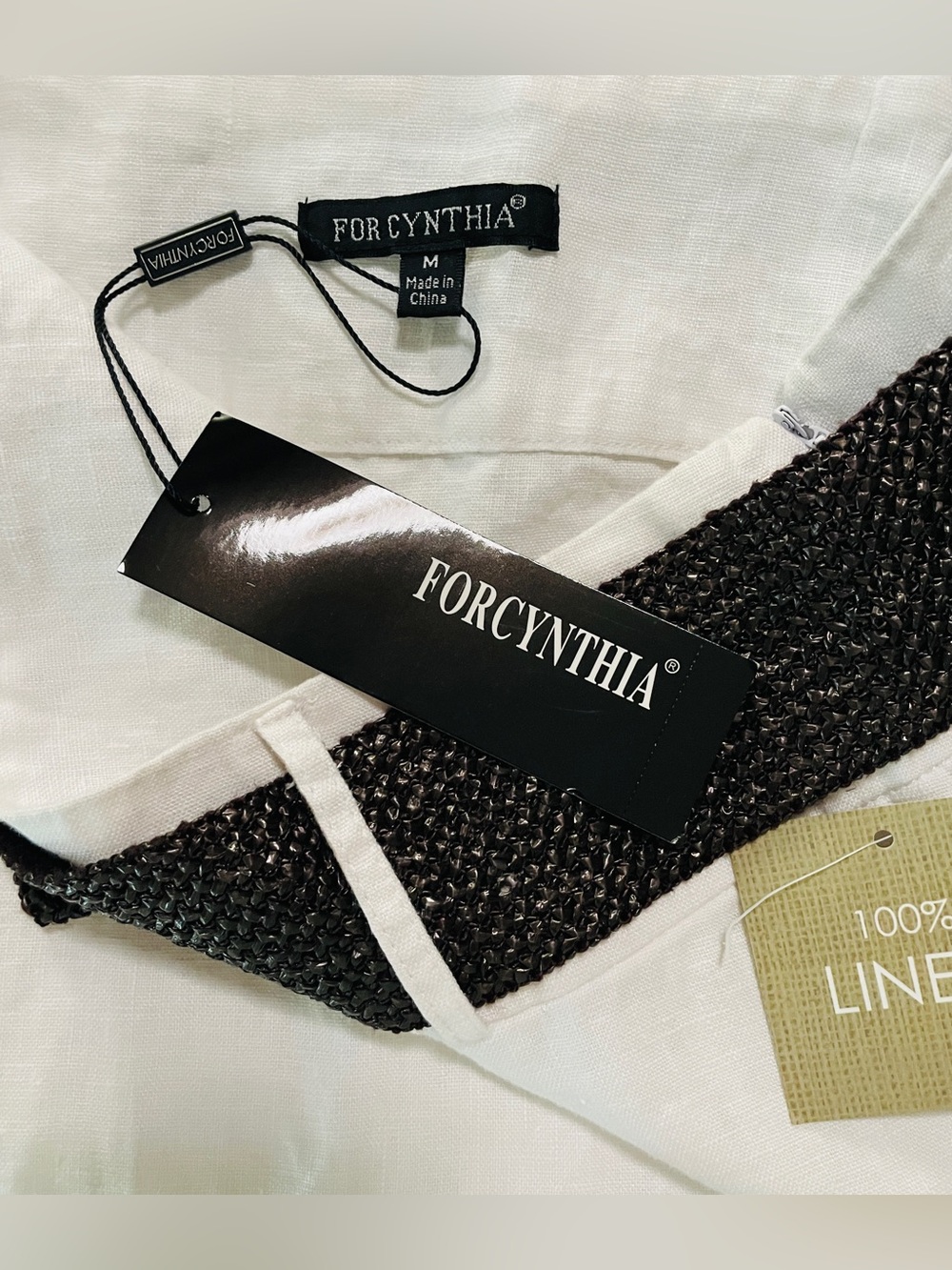 For Cynthia White Midi Skirt